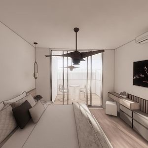 Apartament typu deluxe z łóżkiem king-size
